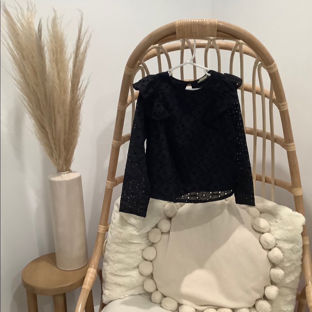 Zara Black Top